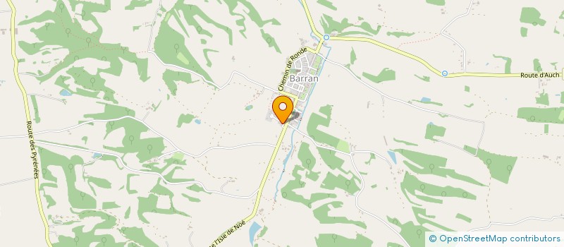 localisation de l'entreprise MADAME CORINNE ROULT  BARRAN
