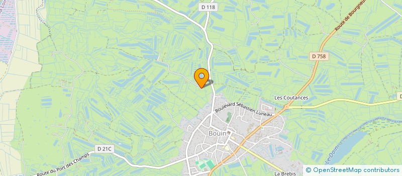 localisation de l'entreprise MADAME CORINNE ROUSSEAU  BOUIN