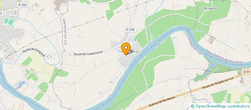 localisation de l'entreprise MADAME CORINNE ROUX  FONGRAVE