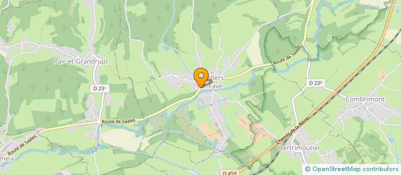 localisation de l'entreprise MADAME CORINNE ROVEL  NEUVILLERS-SUR-FAVE