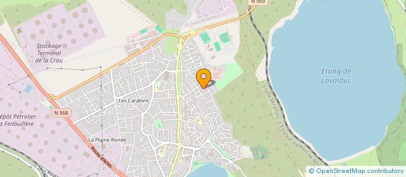 localisation de l'entreprise MADAME CORINNE ROVERE  FOS-SUR-MER