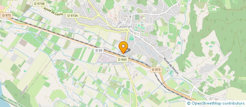 localisation de l'entreprise MADAME CORINNE ROYER  CADENET