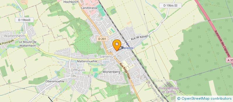 localisation de l'entreprise MADAME CORINNE RUHF  KTZINGUE