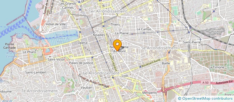 localisation de l'entreprise MADAME CORINNE RUIZ à MARSEILLE