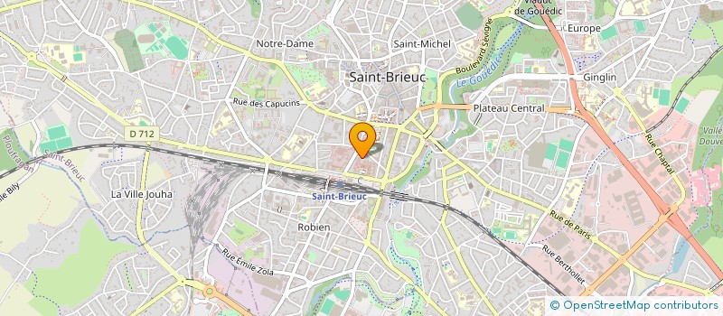 localisation de l'entreprise MADAME CORINNE SAINT ORENS à SAINT-BRIEUC