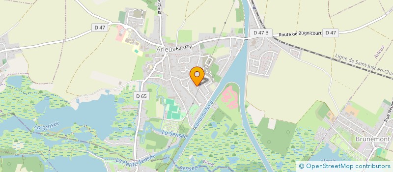 localisation de l'entreprise MADAME CORINNE SAINTOT  ARLEUX