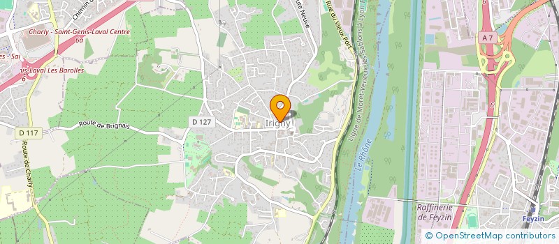 localisation de l'entreprise MADAME CORINNE SALAMAND à IRIGNY