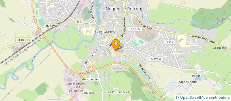 localisation de l'entreprise MADAME CORINNE SALAUN à NOGENT-LE-ROTROU