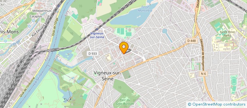 localisation de l'entreprise MADAME CORINNE SALE à VIGNEUX-SUR-SEINE