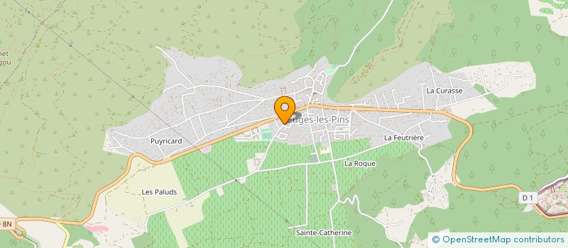 localisation de l'entreprise MADAME CORINNE SALOUM à CUGES-LES-PINS