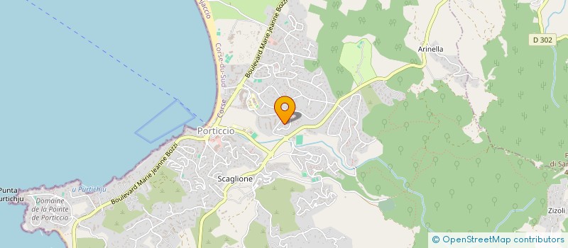 localisation de l'entreprise MADAME CORINNE SANTER  GROSSETO-PRUGNA