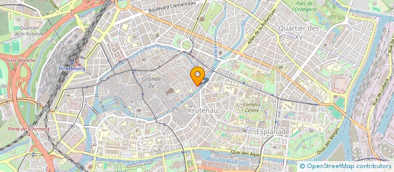 localisation de l'entreprise MADAME CORINNE SARTORI à STRASBOURG