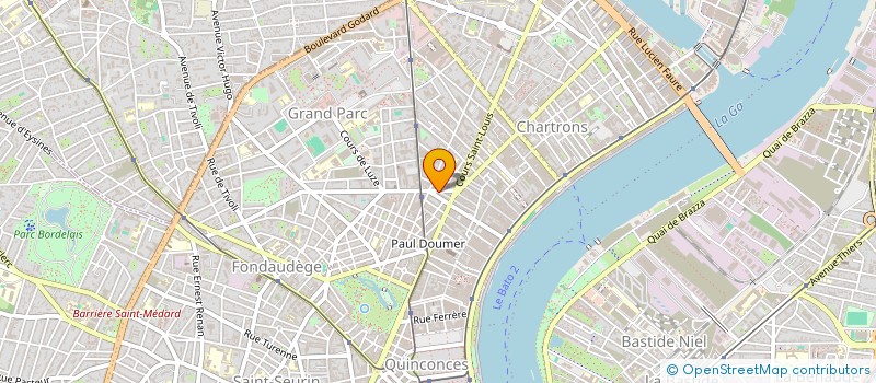 localisation de l'entreprise MADAME CORINNE SAUBOUA  BORDEAUX