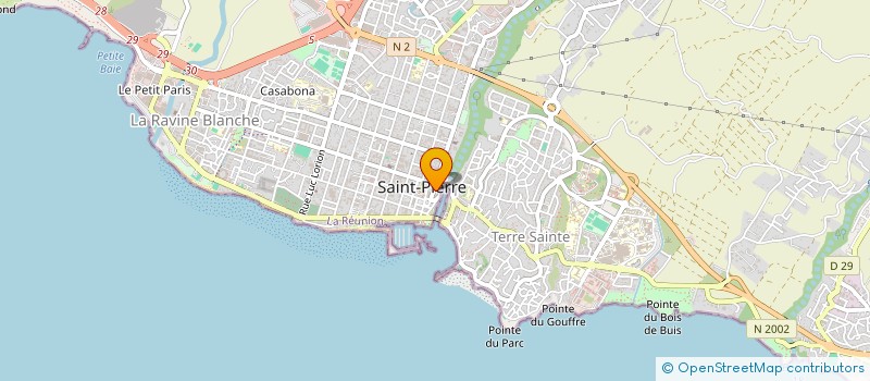 localisation de l'entreprise MADAME CORINNE SAYSSET à SAINT-PIERRE