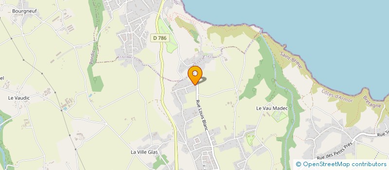 localisation de l'entreprise MADAME CORINNE SCHNEIDER  PORDIC