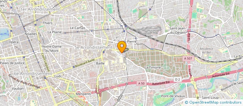 localisation de l'entreprise MADAME CORINNE SEGUIER à MARSEILLE