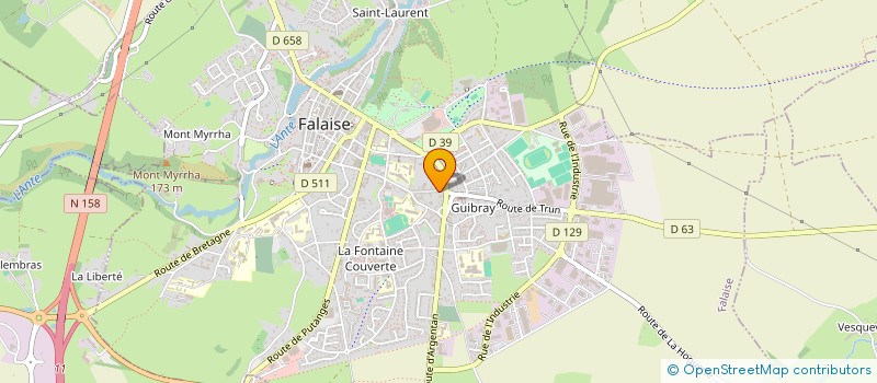 localisation de l'entreprise MADAME CORINNE SEHEDIC  FALAISE