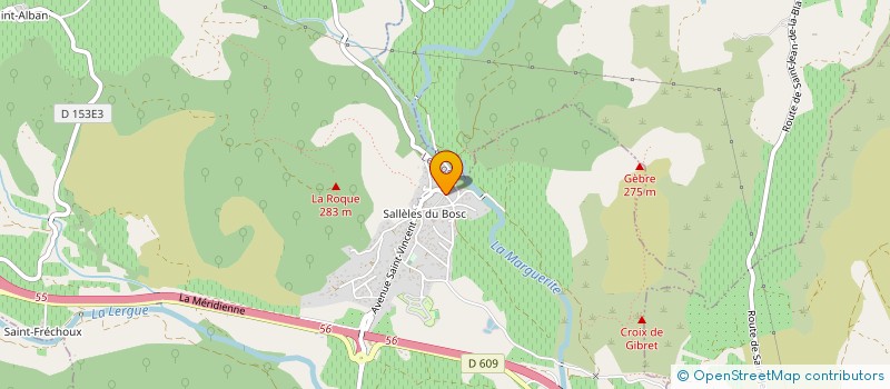 localisation de l'entreprise MADAME CORINNE SEMENUTINE à LE BOSC
