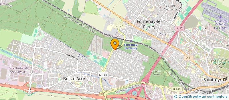 localisation de l'entreprise MADAME CORINNE SENANT  BOIS-D'ARCY