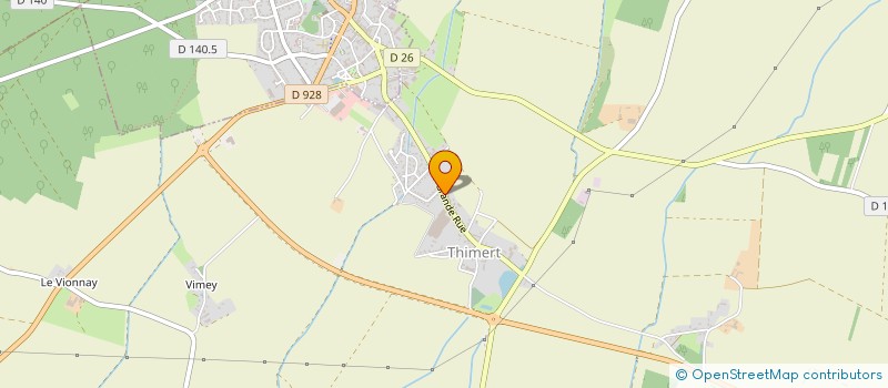 localisation de l'entreprise MADAME CORINNE SENECHAL à THIMERT-GATELLES