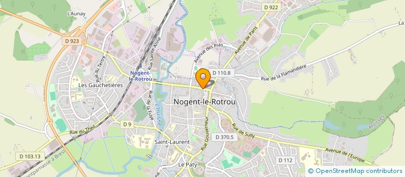 localisation de l'entreprise MADAME CORINNE SERREAU à NOGENT-LE-ROTROU