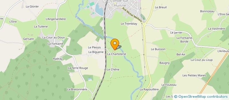 localisation de l'entreprise MADAME CORINNE SERREAU à SABLONS-SUR-HUISNE