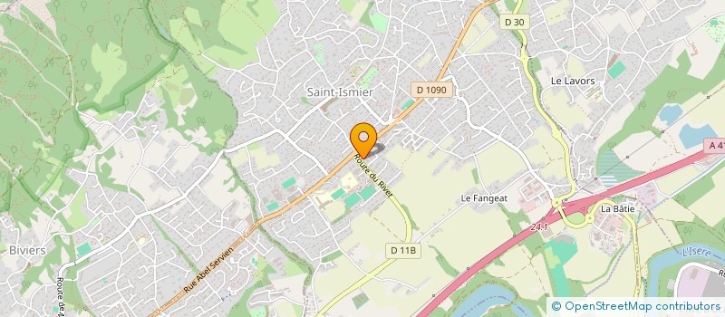 localisation de l'entreprise MADAME CORINNE SERRES  SAINT-ISMIER