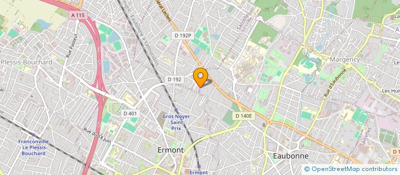 localisation de l'entreprise MADAME CORINNE SEVERIN à SAINT-PRIX