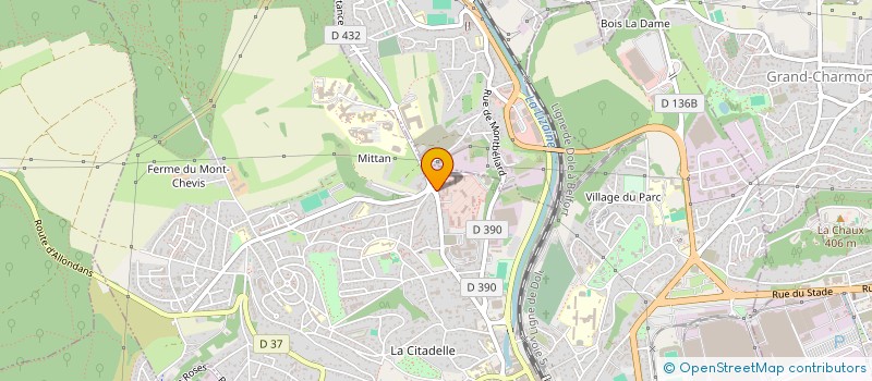 localisation de l'entreprise MADAME CORINNE SOLLER à MONTBELIARD