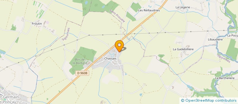 localisation de l'entreprise MADAME CORINNE SOUCHARD  SIGOURNAIS