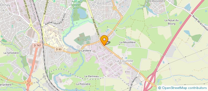 localisation de l'entreprise MADAME CORINNE SOULARD à ROCHE SUR YON (LA)