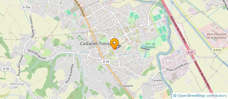 localisation de l'entreprise MADAME CORINNE SOULE-THOLY à CASTANET-TOLOSAN