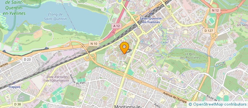 localisation de l'entreprise MADAME CORINNE SOYEZ  MONTIGNY-LE-BRETONNEUX