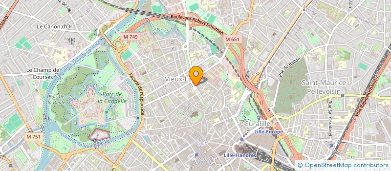 localisation de l'entreprise MADAME CORINNE SPEBROUCK à LILLE