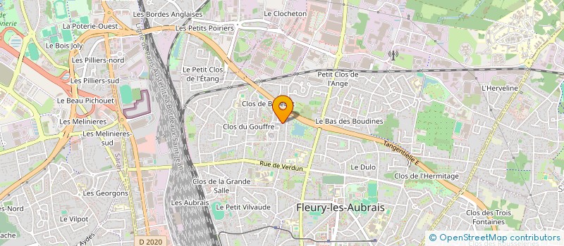 localisation de l'entreprise MADAME CORINNE STAELEN à FLEURY-LES-AUBRAIS