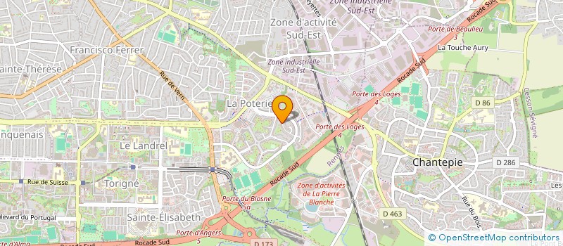 localisation de l'entreprise MADAME CORINNE STEPHAN  RENNES