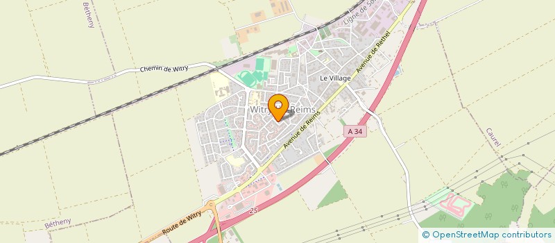 localisation de l'entreprise MADAME CORINNE STRIPE  WITRY-LES-REIMS