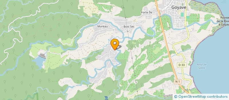 localisation de l'entreprise MADAME CORINNE TANASI  GOYAVE