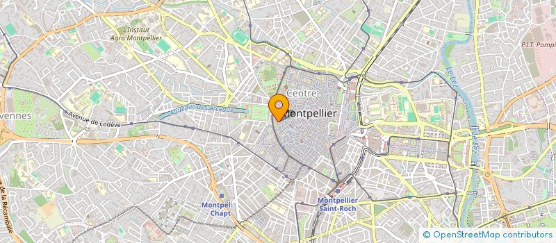 localisation de l'entreprise MADAME CORINNE TARBET à MONTPELLIER