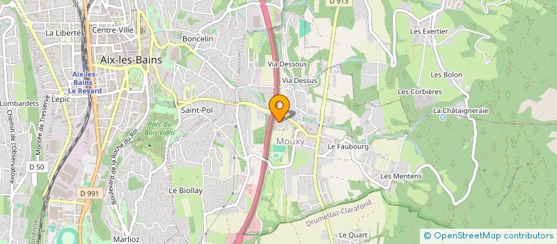 localisation de l'entreprise MADAME CORINNE TARDY  MOUXY