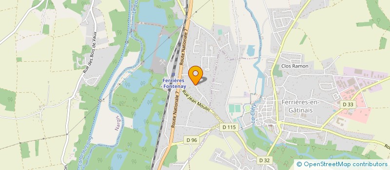 localisation de l'entreprise MADAME CORINNE TAUPIN à FONTENAY-SUR-LOING