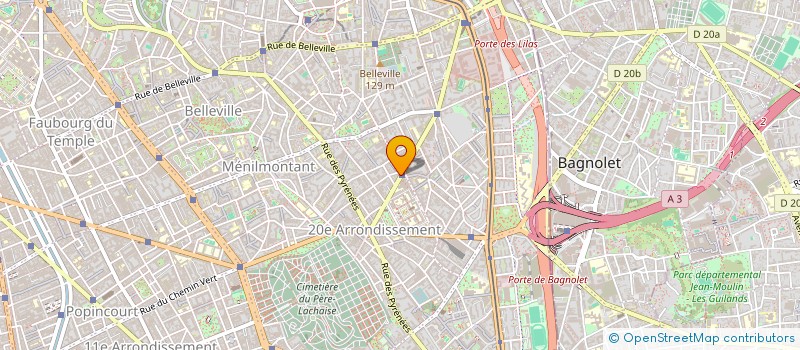 localisation de l'entreprise MADAME CORINNE TENTI  PARIS