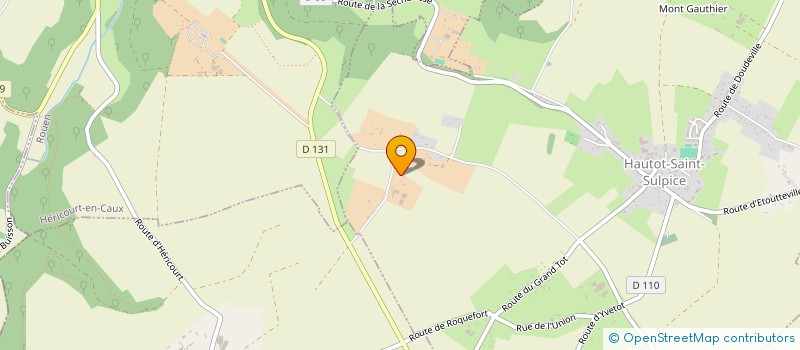 localisation de l'entreprise MADAME CORINNE TESSON  HAUTOT-SAINT-SULPICE