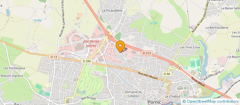 localisation de l'entreprise MADAME CORINNE TEXIER  PORNIC