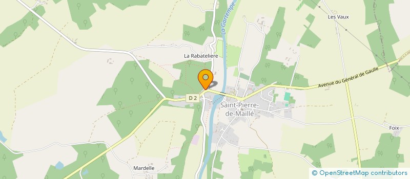 localisation de l'entreprise MADAME CORINNE TEXIER  SAINT-PIERRE-DE-MAILLE