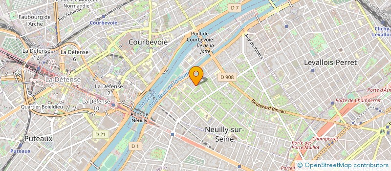 localisation de l'entreprise MADAME CORINNE TEXIER LENATTIER à NEUILLY-SUR-SEINE