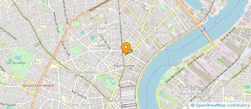 localisation de l'entreprise MADAME CORINNE THEBAULT  BORDEAUX