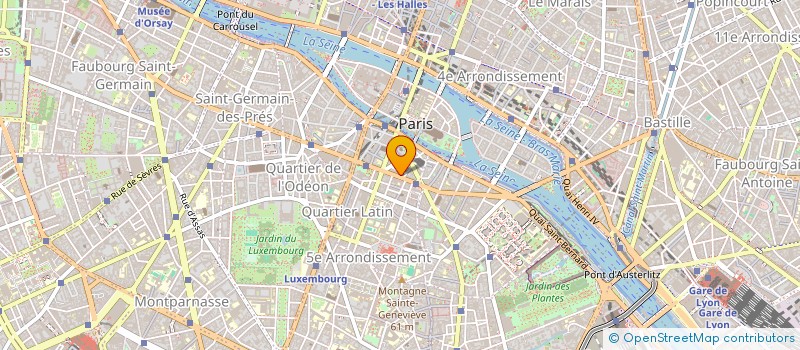 localisation de l'entreprise MADAME CORINNE THIBAUDAT  PARIS