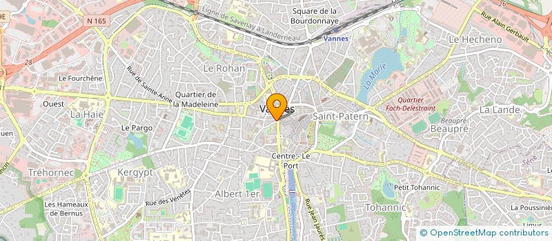 localisation de l'entreprise MADAME CORINNE THIBAULT à VANNES