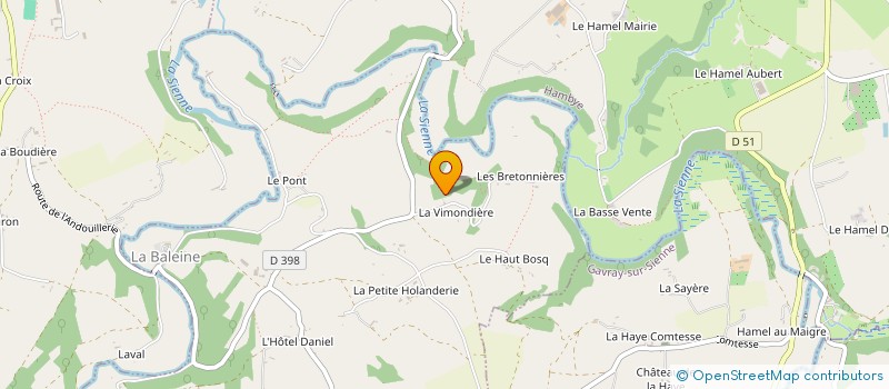 localisation de l'entreprise MADAME CORINNE THOIRON  LA BALEINE